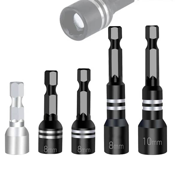 1PC 8mm Chrome Vanadium Steel Reducer Sleeve Wrench Adapter Spanner Set Converter Ratchet Wrench Socket